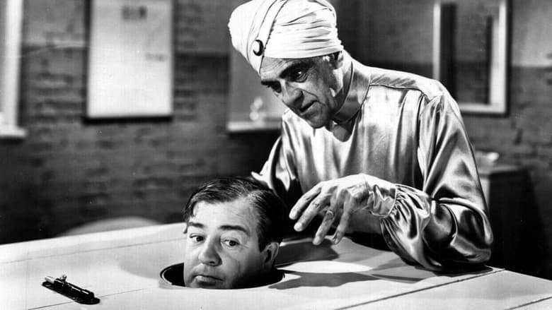 Bud Abbott and Lou Costello Meet the Killer, Boris Karloff Backdrop