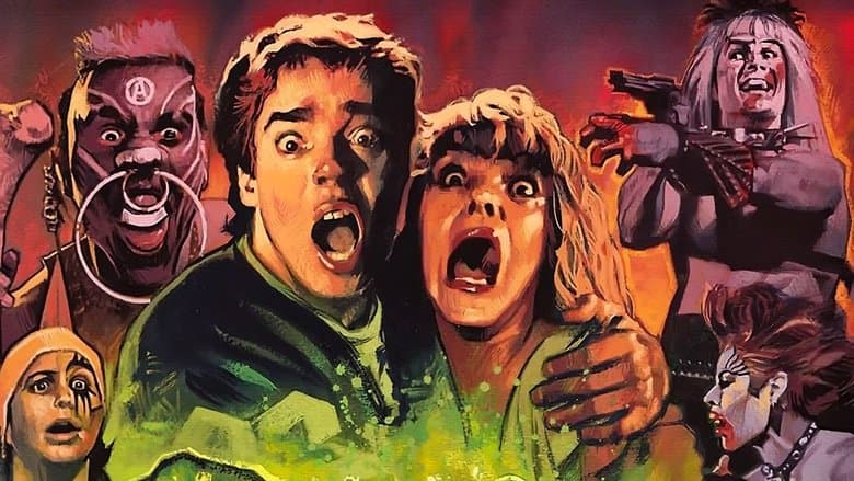 Class of Nuke 'Em High Backdrop